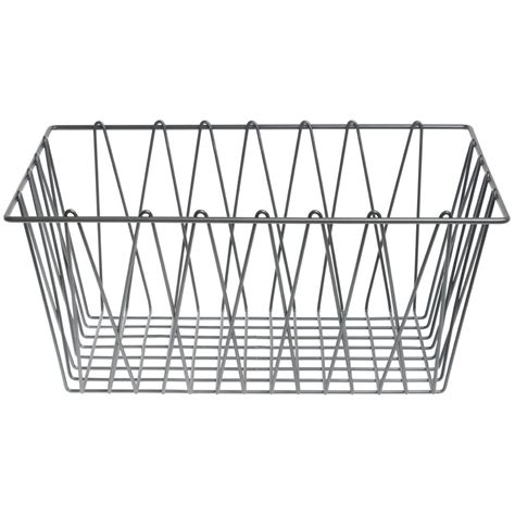 HUBERT Wire Display Basket Pastry Tray Bakery Basket Rectangular Nickel ...