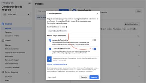 Como liberar o acesso da minha conta do Facebook Business para o Studio ...