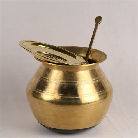 Bronze Pongal Pot Set – Sri Swaminathan & Co