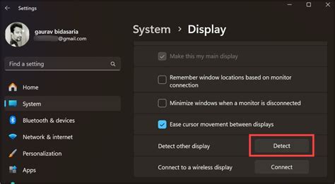 Image result for Multiple Display Not Detected Windows 1.0