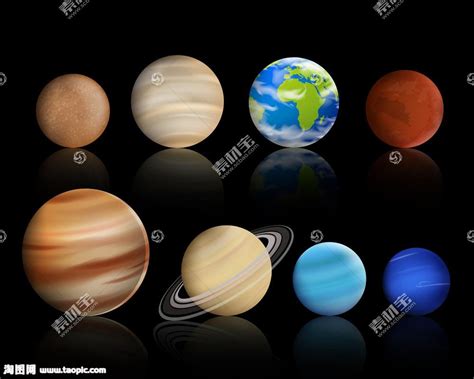 八大行星排列顺序:太阳系八大行星详细资料_探秘志