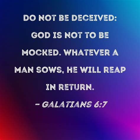 Whatever Shall You Reap You Sow