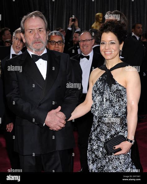 Tommy Lee Jones and Dawn Laurel-Jones attending the 85th Annual Academy ...