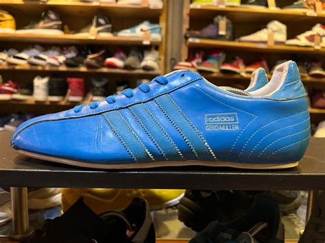 adidas GERD MULLER "TARQUOISE BLUE" (2004) 29cm | USED SNEAKERS KAI