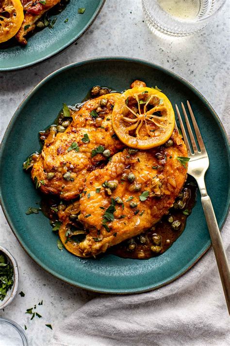 Chicken Piccata with Lemon Butter Sauce - Well Seasoned Studio