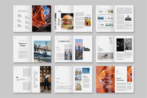 Minimal Magazine Template - BrandPacks