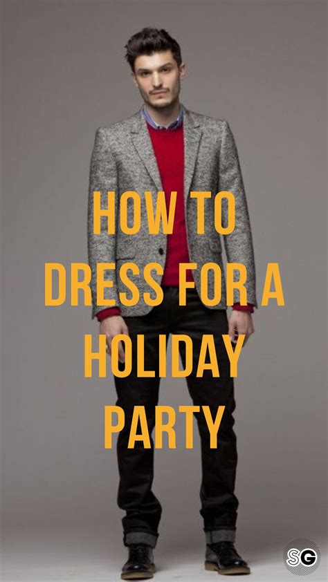 3 Holiday Party Outfits for Guys to Wear This Season | Party outfit men ...