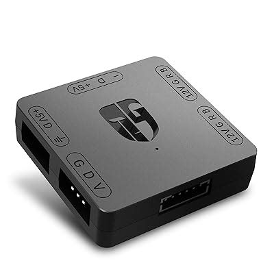 Buy DEEP COOL RGB Convertor, 5V ADD-RGB to 12V RGB Transfer Hub ...