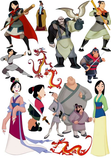 Mulan Characters Mulan Disney, Disney Movies, Disney Princess, Disney ...