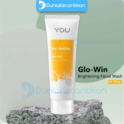 Jual YOU Facial Wash Hy! Amino Anti Acne Sabun Wajah Anti Bacterial ...