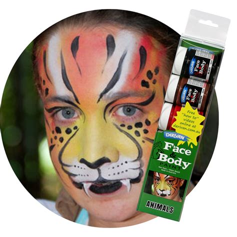 Derivan Face Paint Set Animals – Mello Store