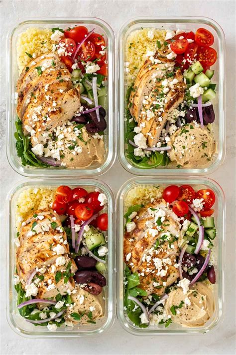 Mediterranean Meal Prep Bowls - Travel Foodie