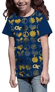 Buy NCAA Georgia Tech Yellow Jackets Girls Hippy Chic Crew Tee Shirt ...
