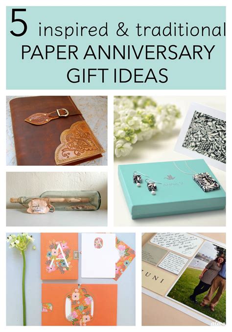 5 Traditional Paper Anniversary Gift Ideas for Her - Paper Anniversary ...