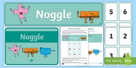 Noggle Math Game | Easily Downloadable Display Pack - Twinkl