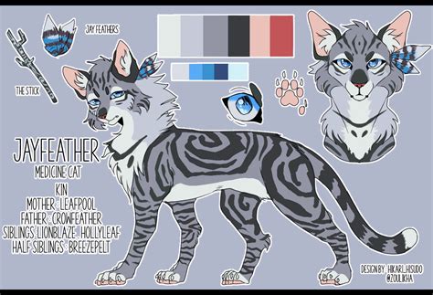 Jayfeather | Warrior cats redesign by Hikari-Hisudo on DeviantArt