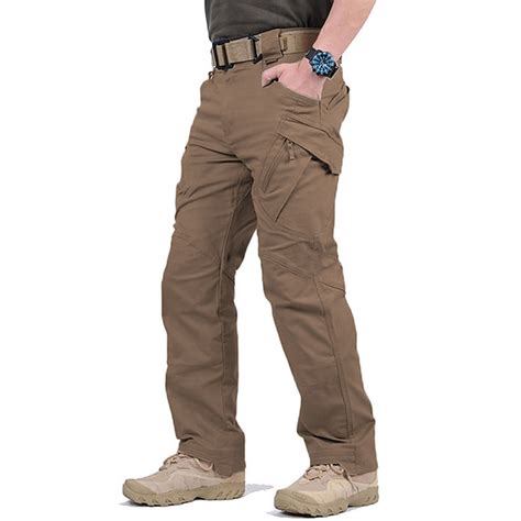 Men's Cargo Pants Tactical Pants Tactical Hiking Pants Zipper Pocket ...