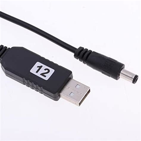 Meri SHOPP Dc 5V to Dc 12V USB Voltage Step Up Converter Cable with Dc ...