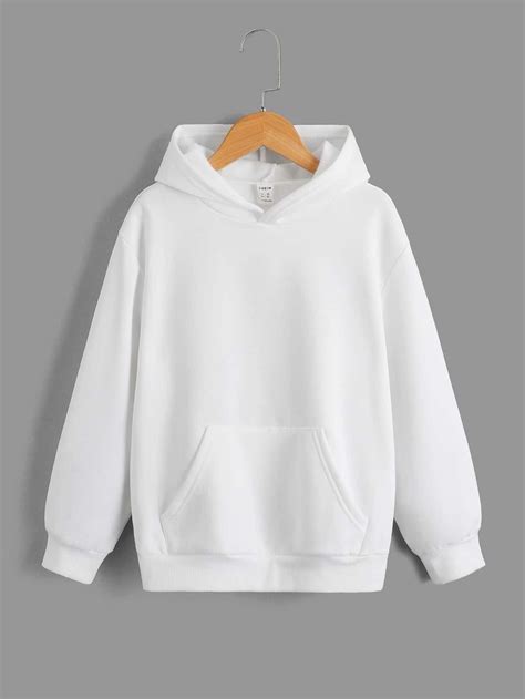 Pin by Ahmad Rafaqat on Things to wear | Plain white hoodie, White ...
