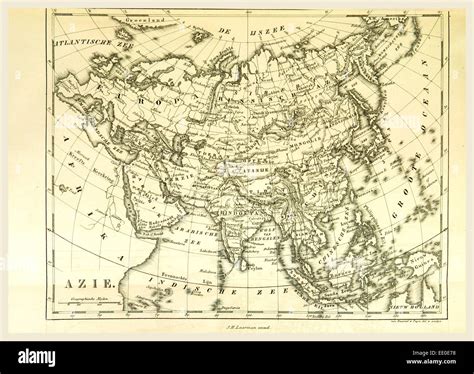 19th century map asia hi-res stock photography and images - Alamy