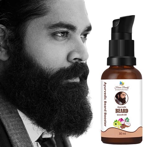 Hiniva Beauty® 100% Natural Non-Sticky Beard Oil - Nourishment ...