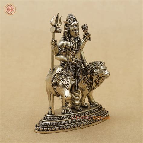 Brass Shiva Shakti Ardhanarishwar Fine, 4.5" – Dharma Statues