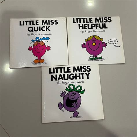 [used books] little miss quick, little miss helpful, little miss ...