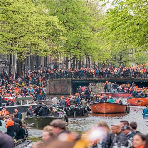 Kings Day In Amsterdam