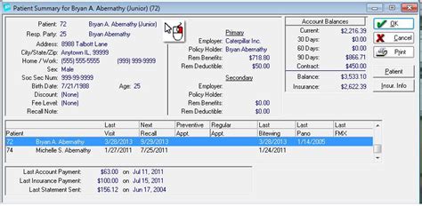 Eaglesoft Tutorials Patient Chart 的图像结果