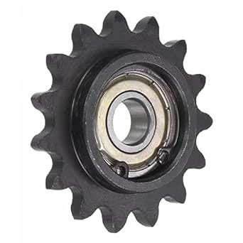 uxcell #35 Chain Idler Sprocket, 10mm Bore 3/8" Pitch 15 Tooth ...