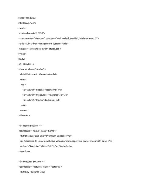 Image result for HTML Document Format