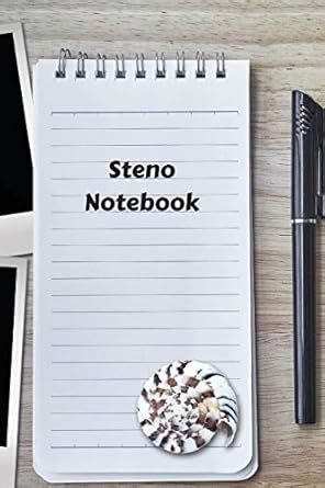 Steno Notebook, 6"x9", 60 sheets/160 pages, Notepad: Steno Notebook ...
