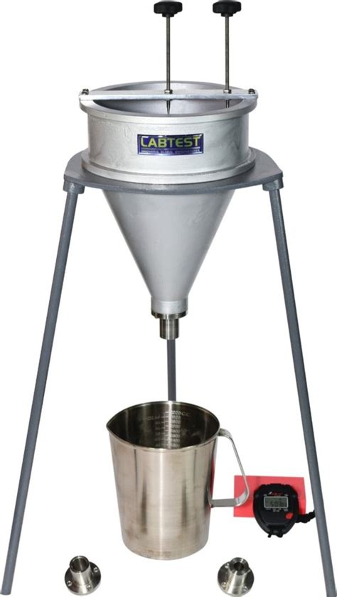 Image result for Inverted Cone Grout Test