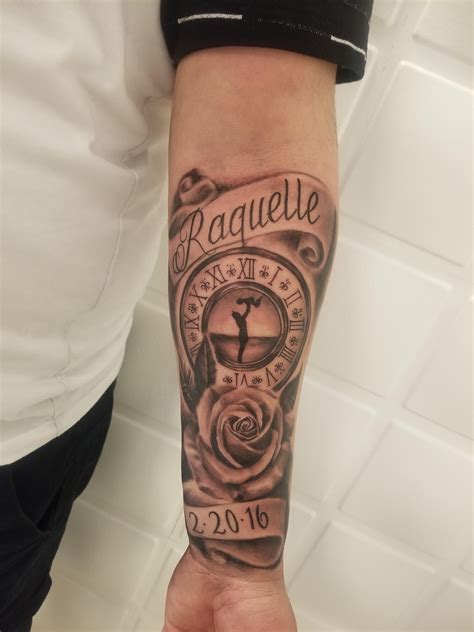 mens tattoo ideas for daughters name