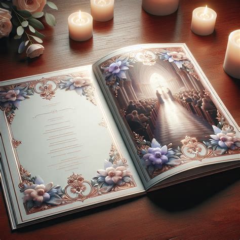 How to Make a Funeral Program 的图像结果