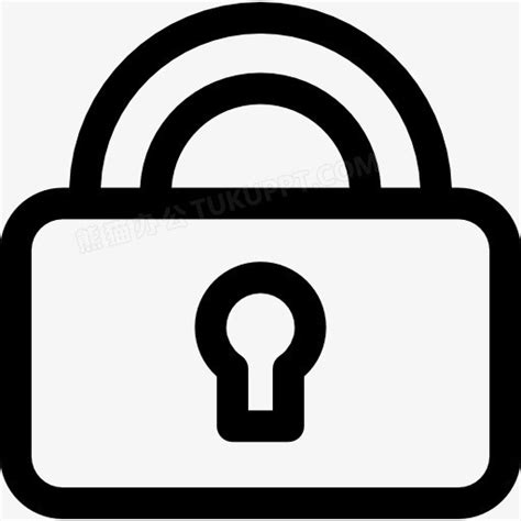 锁锁图标PNG图片素材下载_图标PNG_熊猫办公