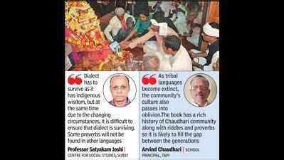 Researcher scripts Chaudhari proverbs, riddles in a book | Vadodara ...