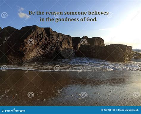 Spiritual Inspirational Quote - Be the Reason Someone Believes in the ...