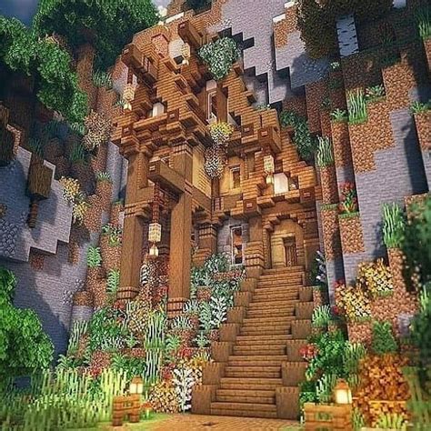 Image result for Mountain Base Tutorial Minecraft