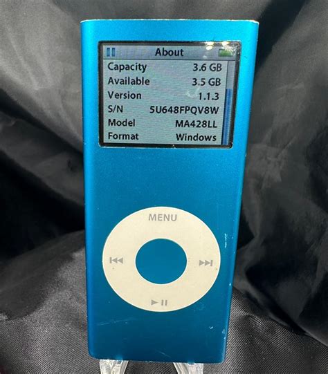 Apple iPod Nano 2nd Gen 4GB Blue MA428LL | Mercari