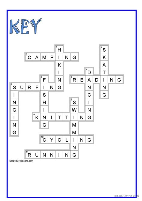 Hobbies Worksheet.pdf 的图像结果