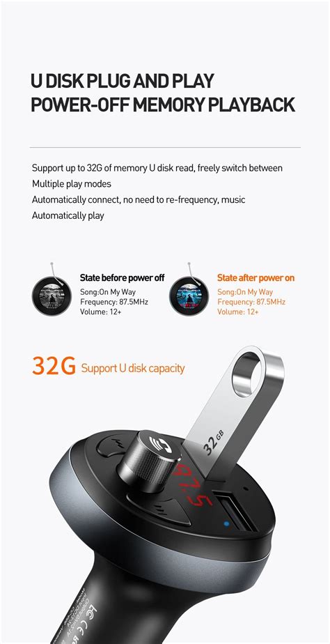 Rezultat imagine pentru Bluetooth FM Transmitter Car