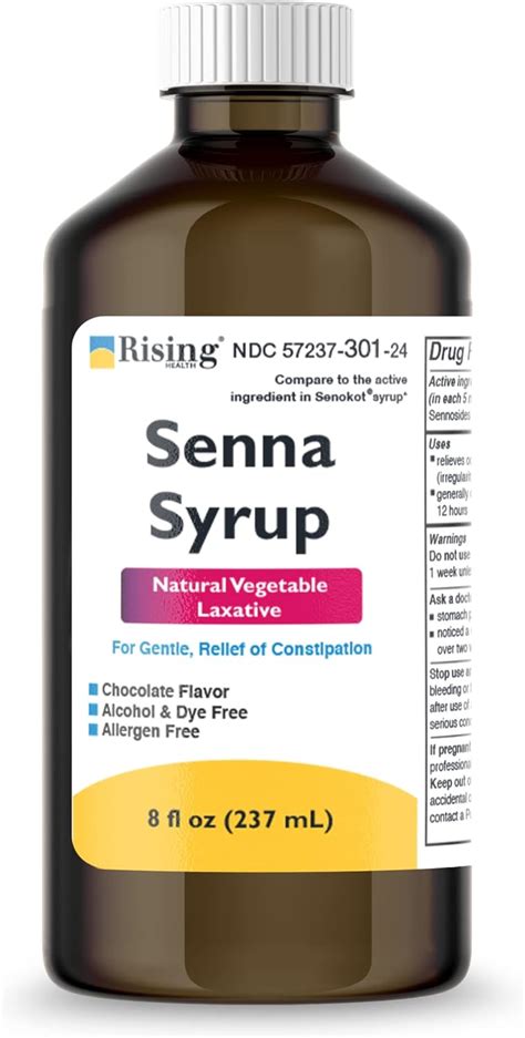 Rising Chocolate Flavored Natural Vegetable Laxative Syrup India | Ubuy