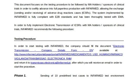 Image result for Test Procedure Template