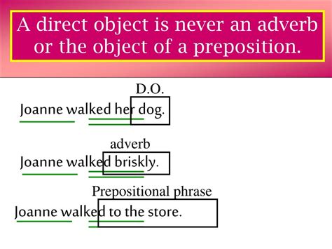 PPT - Direct and Indirect Objects in Grammar PowerPoint Presentation ...