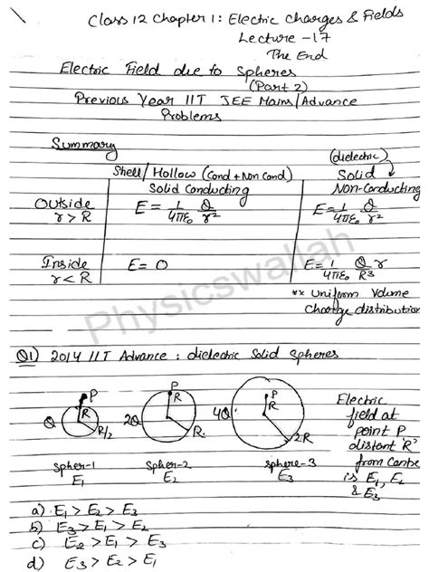 Image result for Physics Class 12 Chapter 1 Notes