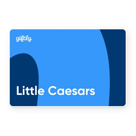 Little Caesars Giftly - Email, Text or Print