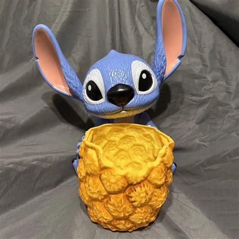 Kidora Toys Stitch Pineapple Popcorn Bucket - Stitch 2025 Movie Limited ...