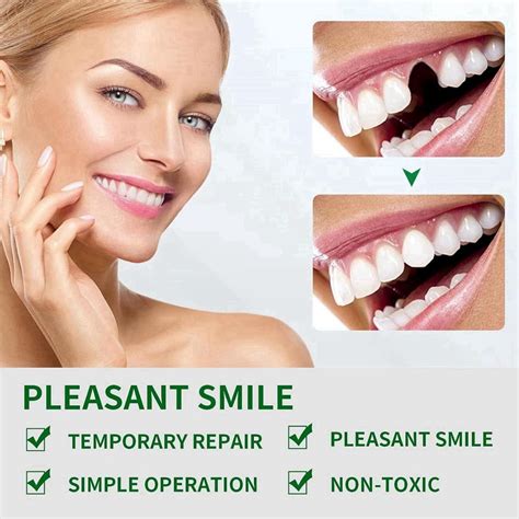 Tooth Repair Kit DIY Fake Teeth Repair Beads for Temporary Fixing Tooth ...