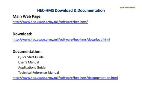 Image result for HEC-HMS Course
